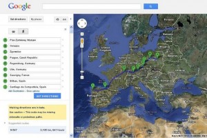 warszawa_santiago_mapa