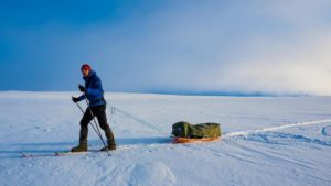 iceland winter crossing east west