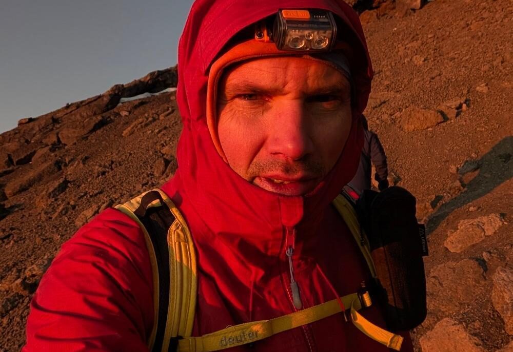 sprzet na kilimandzaro latarka czolowka