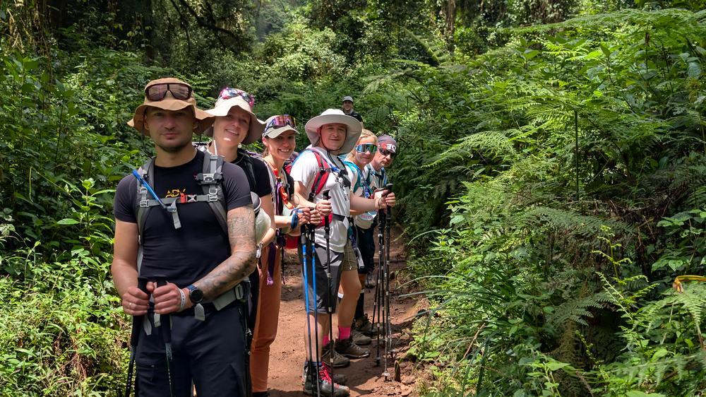 kilimandzaro zejście mweka gate